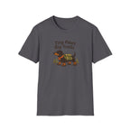 Dachshund Hiking T-Shirt — "Tiny Paws Big Trails" Cute Outdoors Dog Tee