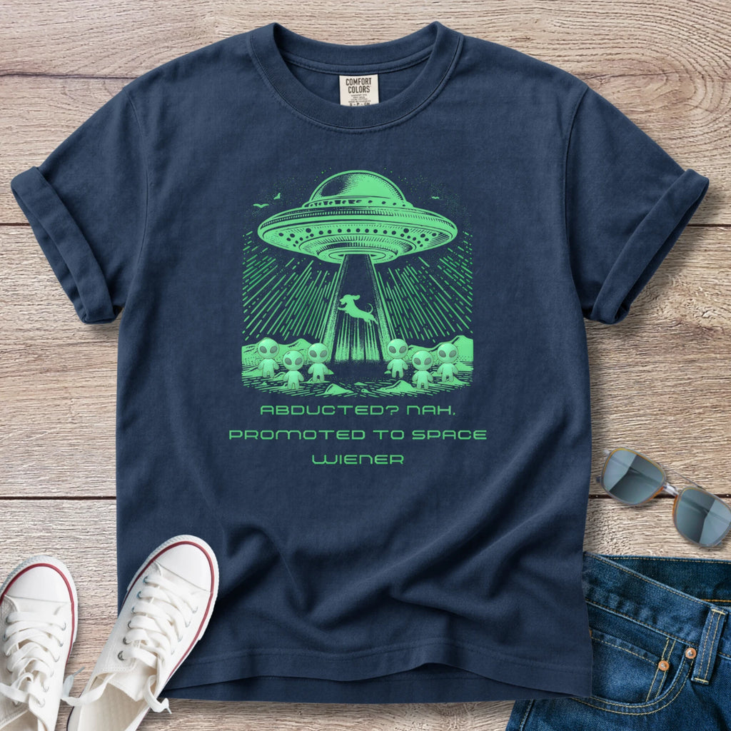 Space Weiner - Alien Abduction T-Shirt