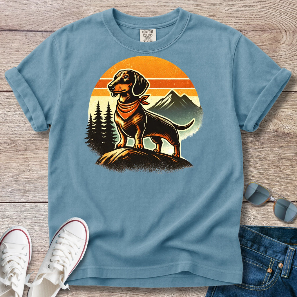 Adventure Awaits Dachshund T-Shirt
