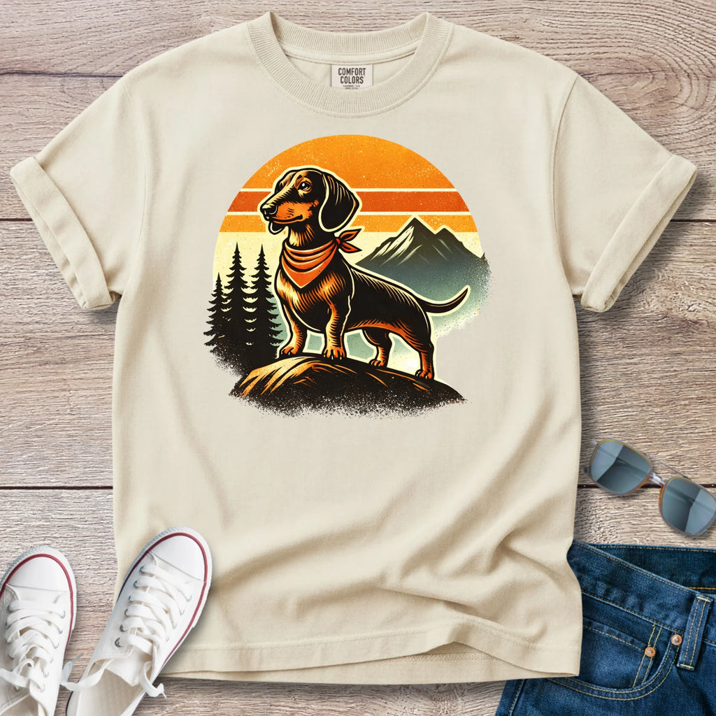 Adventure Awaits Dachshund T-Shirt