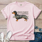 Proud Parent of Agent of Chaos Dachshund T-Shirt