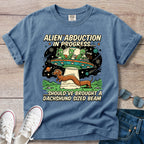 Alien Abduction Dachshund Style T-Shirt