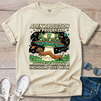 Alien Abduction Dachshund Style T-Shirt