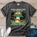 Alien Abduction Dachshund Style T-Shirt
