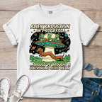 Alien Abduction Dachshund Style T-Shirt