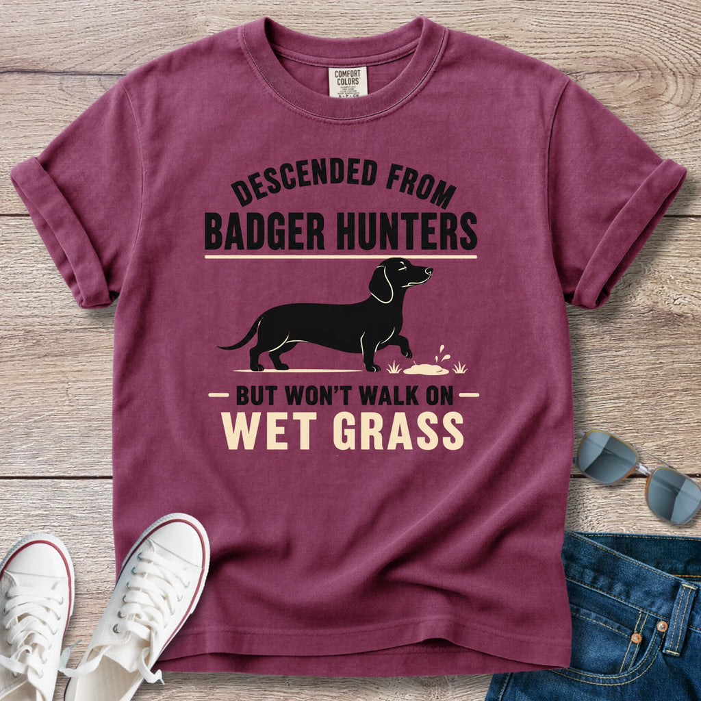 Badger Hunter - Dachshund T-Shirt