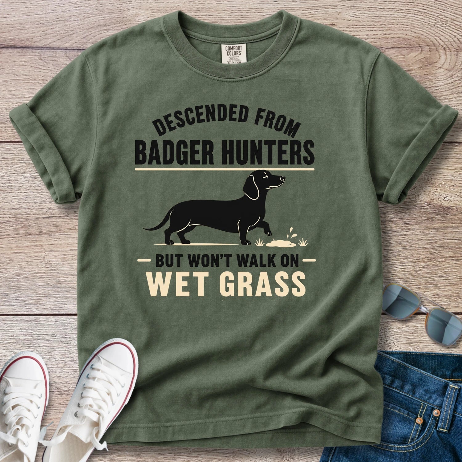 Badger Hunter - Dachshund T-Shirt