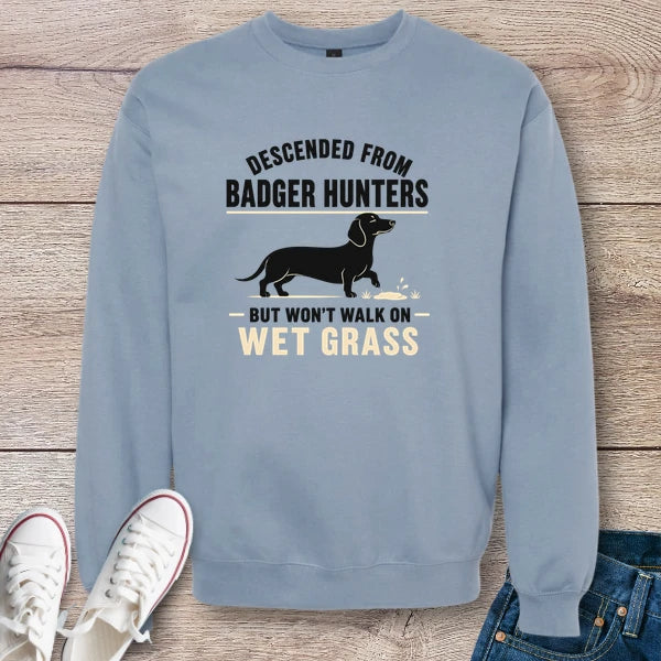 Badger Hunter Dachshund Sweatshirt