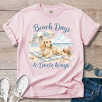 Beach Days, Doxie Ways -Dachshund T-Shirt