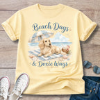 Beach Days, Doxie Ways -Dachshund T-Shirt