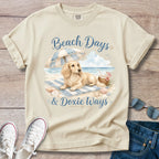 Beach Days, Doxie Ways -Dachshund T-Shirt