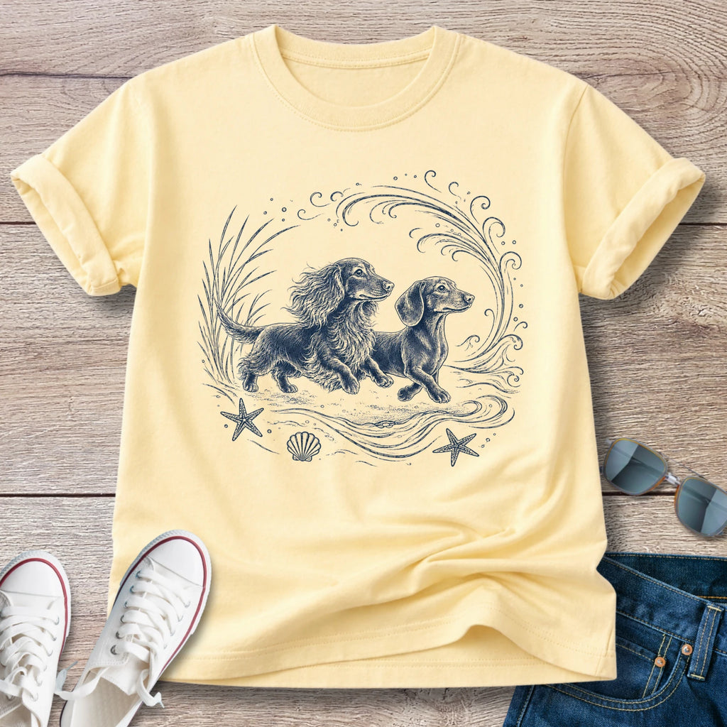 Beach Days Dachshund T-Shirt