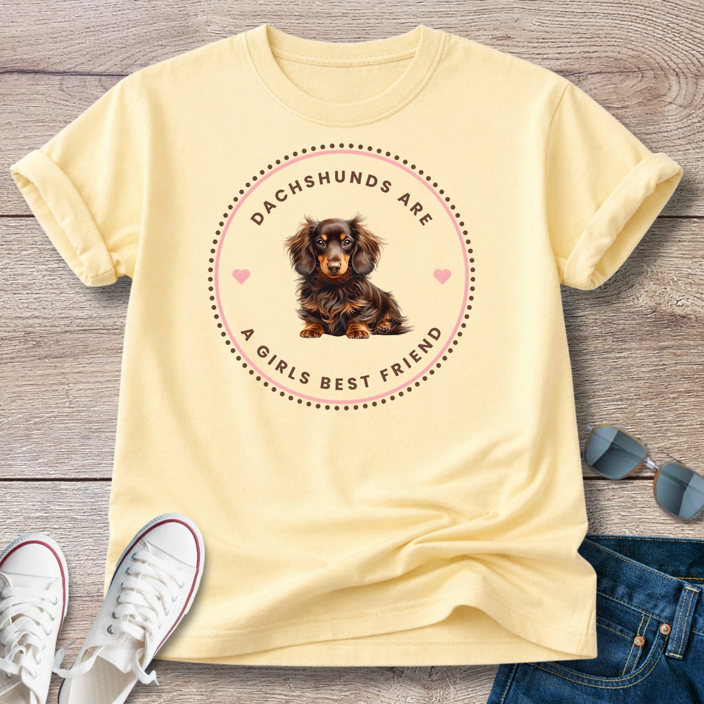 Dachshunds Are a Girls Best Friend T-Shirt