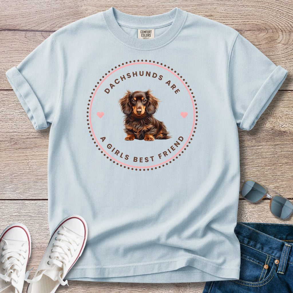 Dachshunds Are a Girls Best Friend T-Shirt