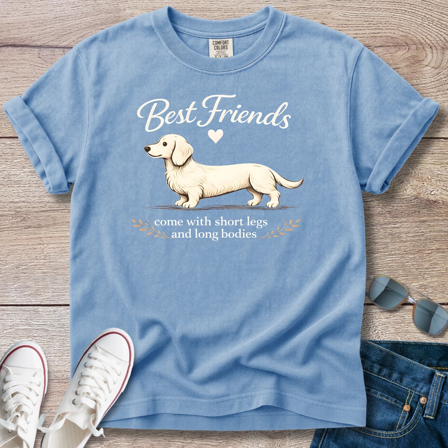 Best Friends come with short legs Doxie T-Shirt