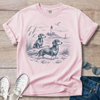 Breezy Beach Days - Dachshund T-Shirt