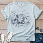 Breezy Beach Days - Dachshund T-Shirt