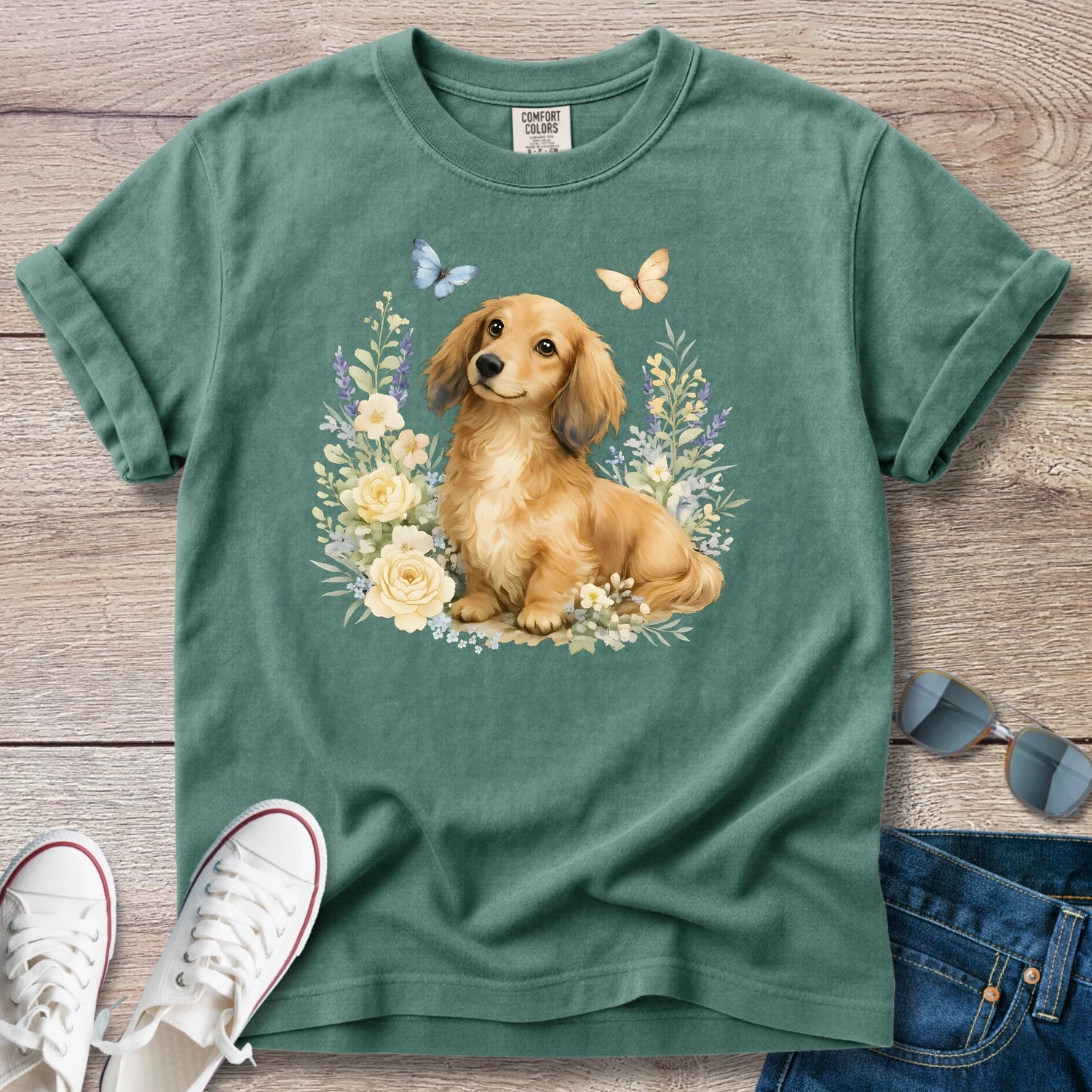 Butterflies and Doxies T-Shirt