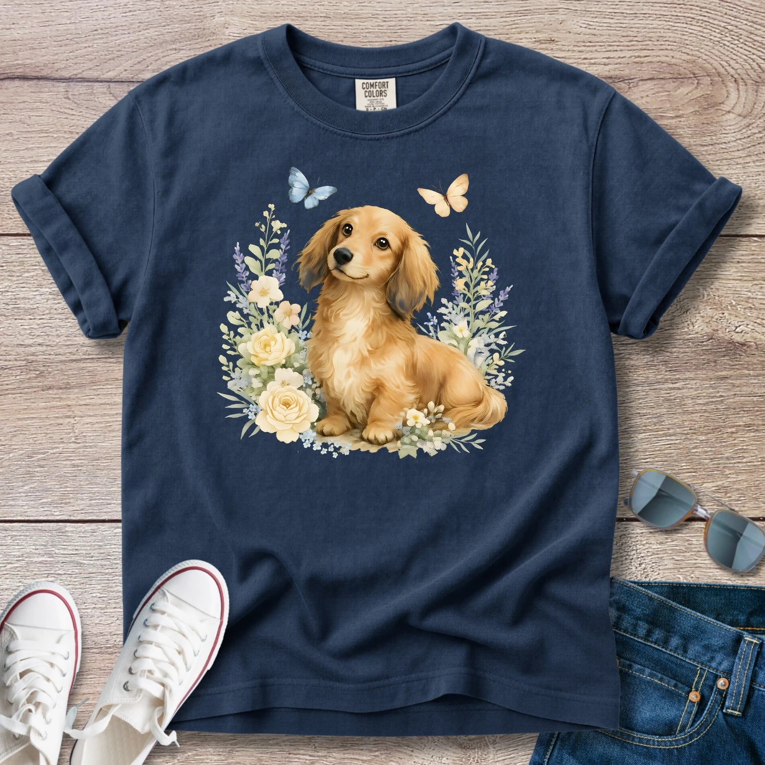 Butterflies and Doxies T-Shirt