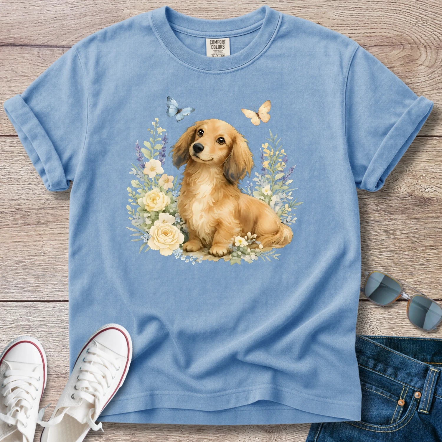 Butterflies and Doxies T-Shirt