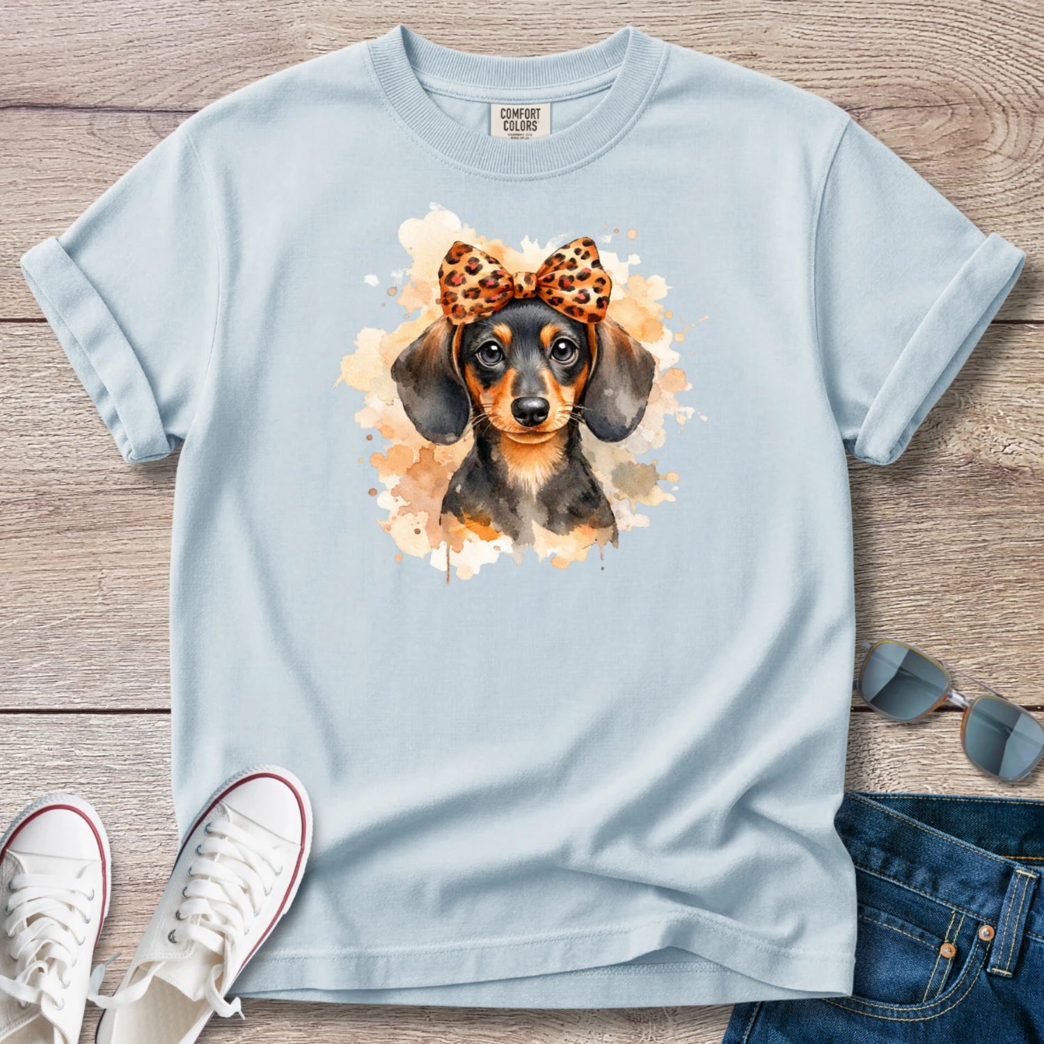 Cheetah Girl Doxie T-Shirt
