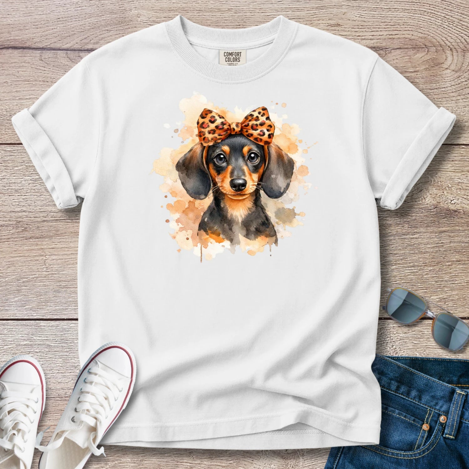 Cheetah Girl Doxie T-Shirt