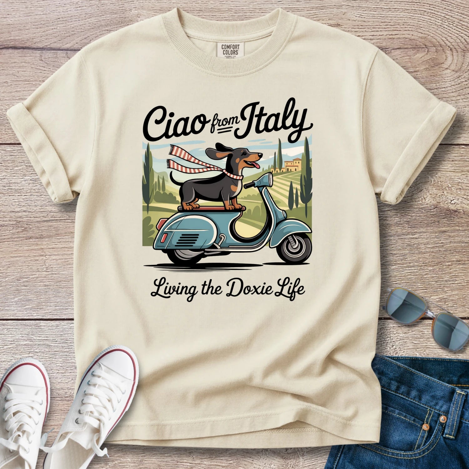 Ciao from Italy Doxie T-Shirt
