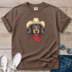 Holding Down the Ranch Dachshund T-Shirt