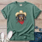 Holding Down the Ranch Dachshund T-Shirt