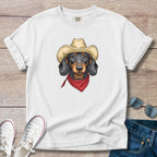 Holding Down the Ranch Dachshund T-Shirt
