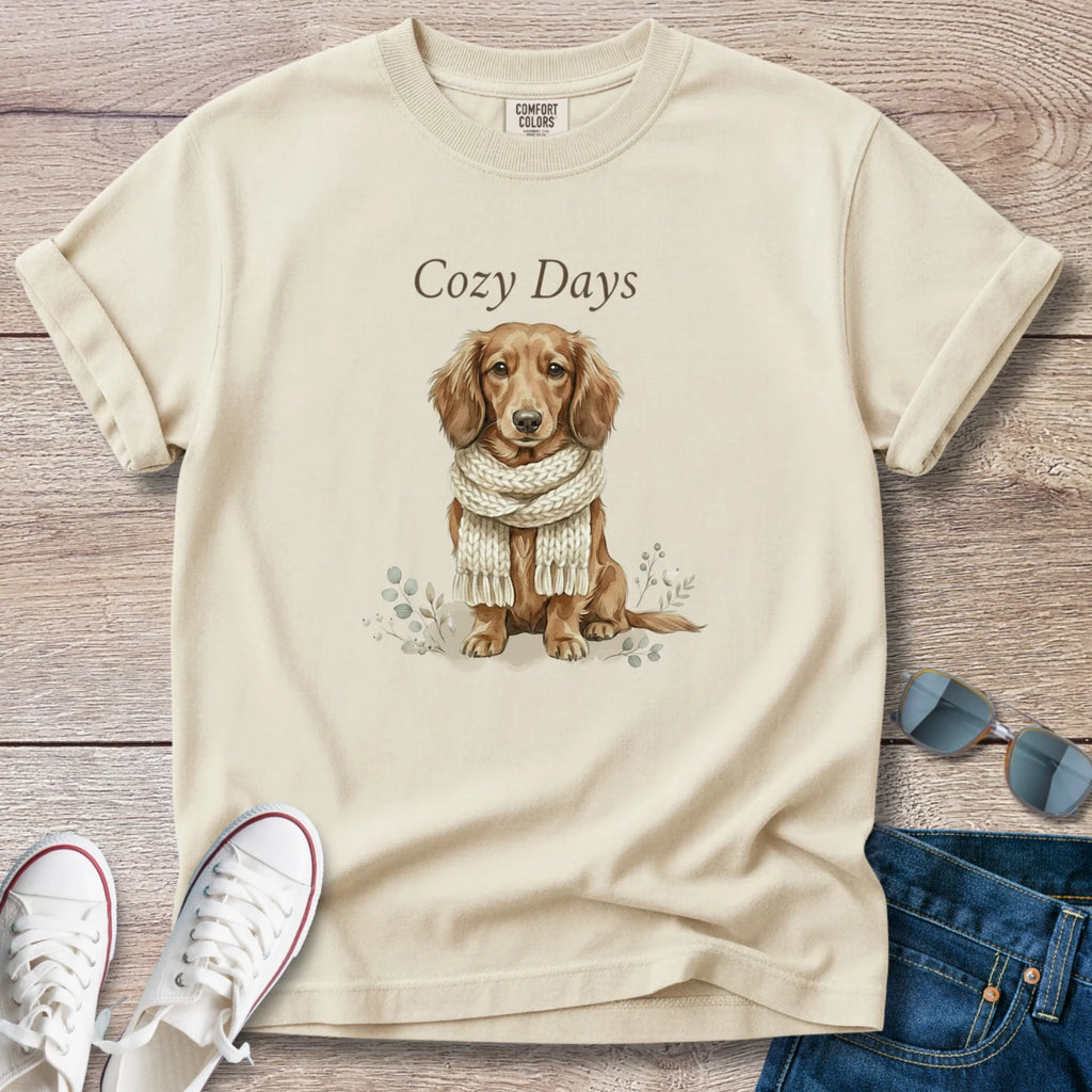Dachshund Cozy Days T-Shirt