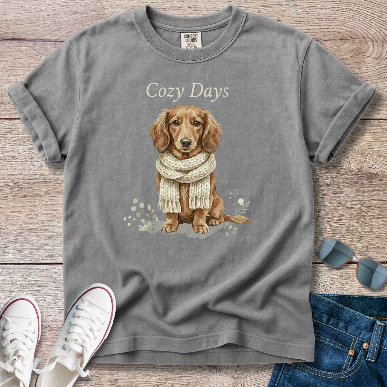Dachshund Cozy Days T-Shirt