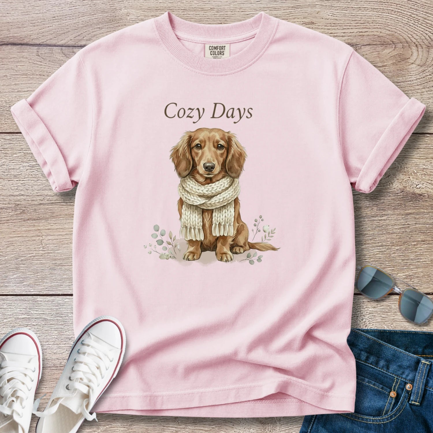 Dachshund Cozy Days T-Shirt