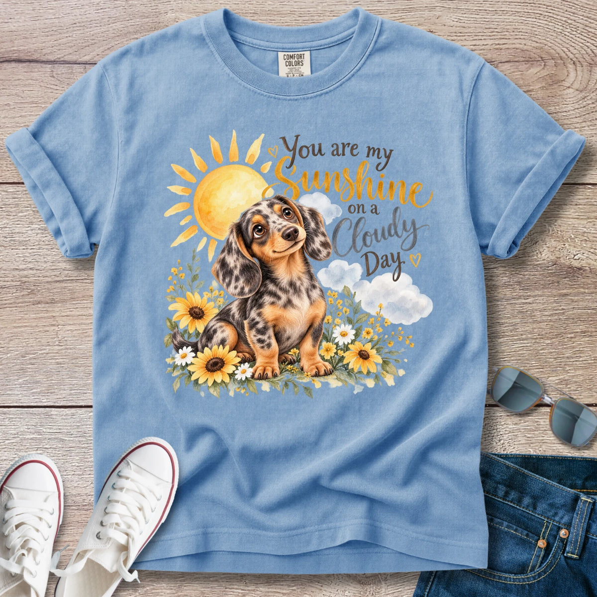 You Are My Sunshine Dachshund T-Shirt