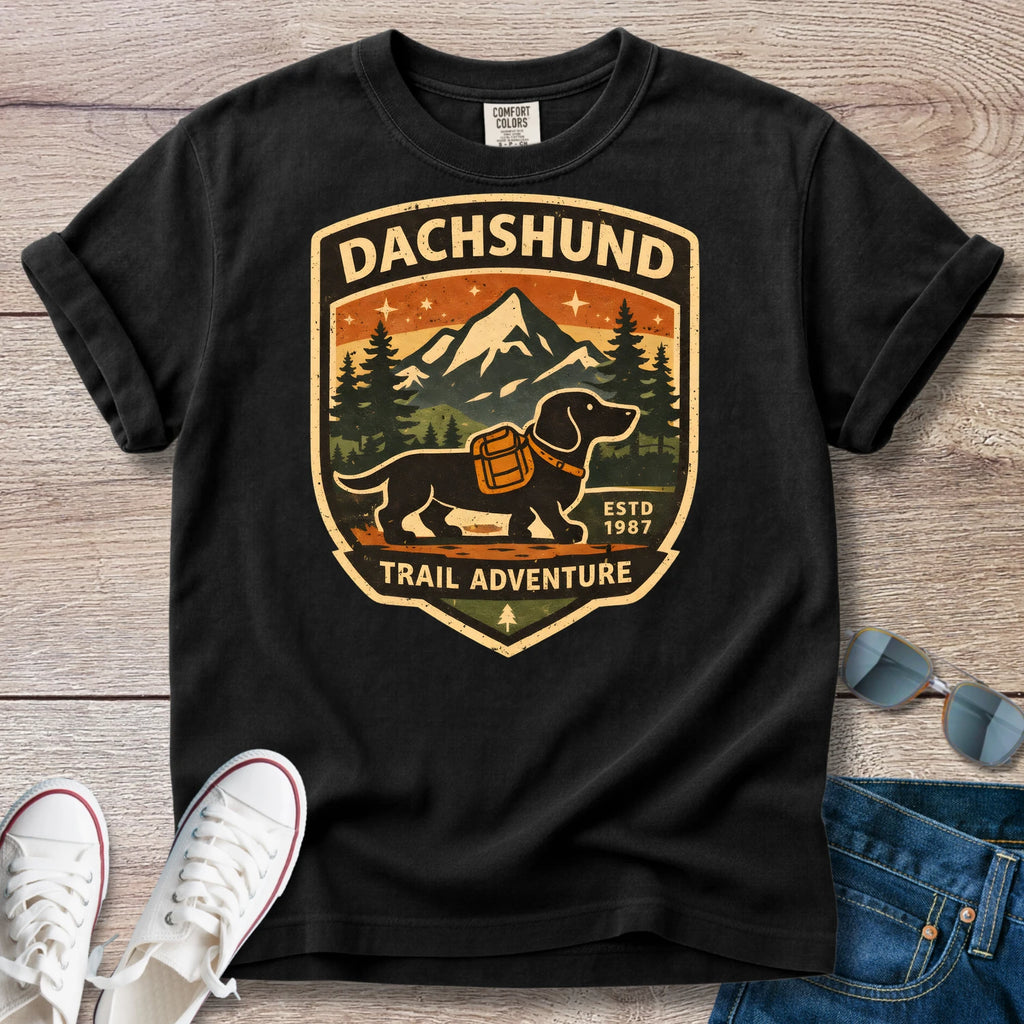 Dachshund Trail Adventure T-Shirt