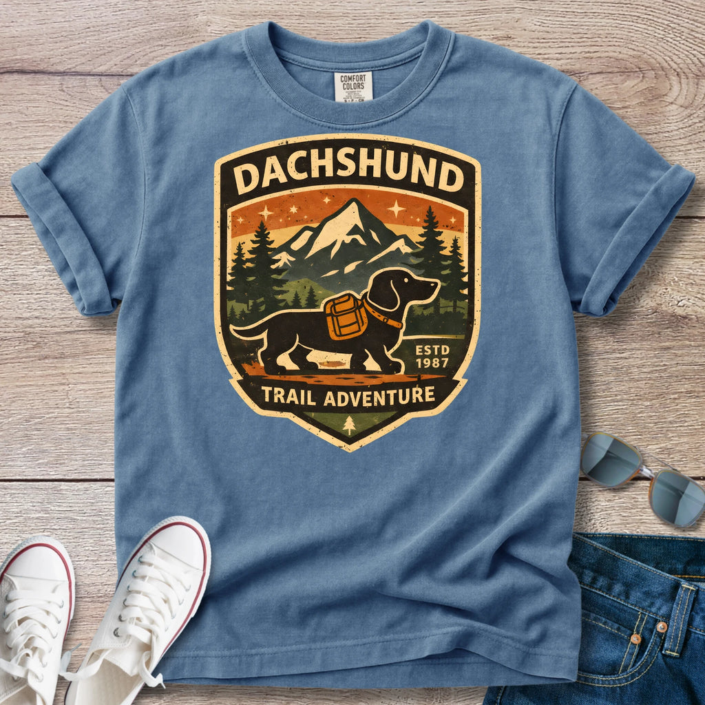 Dachshund Trail Adventure T-Shirt