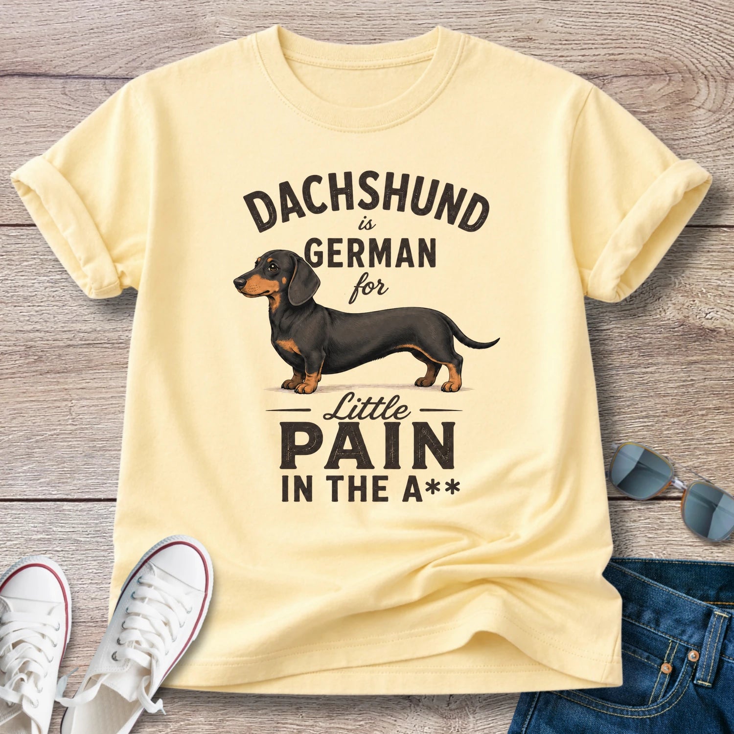 Dachshund is German for ...** T-Shirt