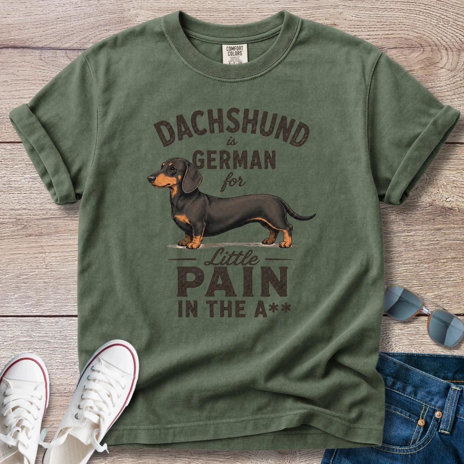 Dachshund is German for ...** T-Shirt