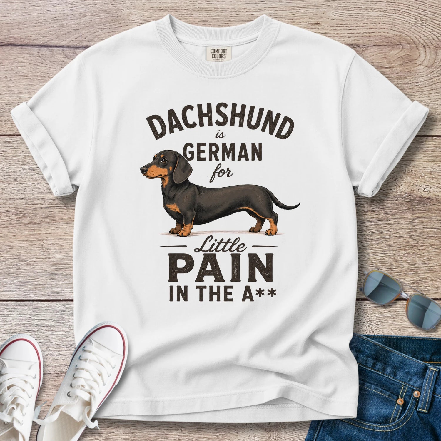 Dachshund is German for ...** T-Shirt