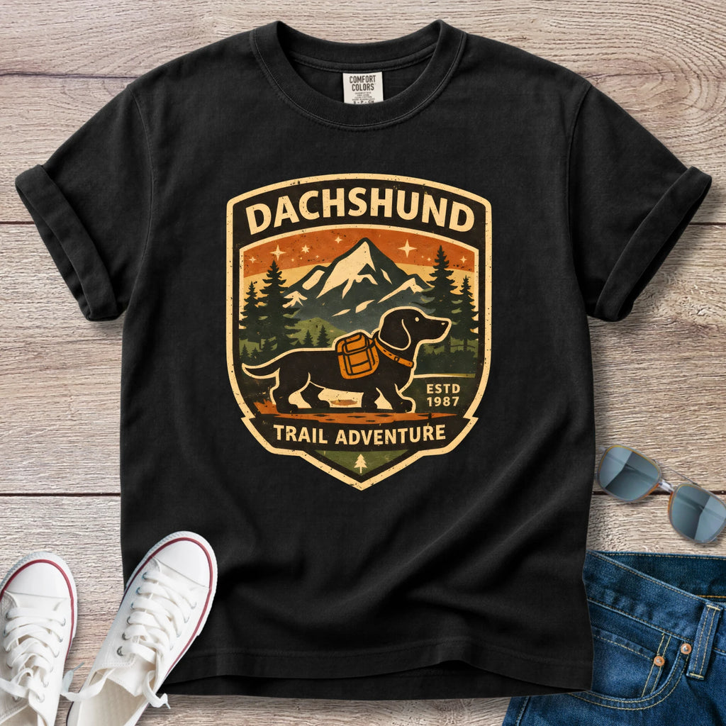 Dachshund Trail Adventure T-Shirt