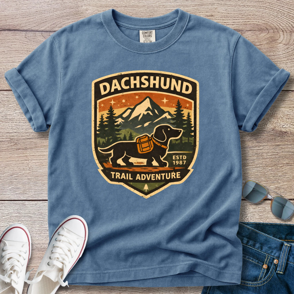 Dachshund Trail Adventure T-Shirt
