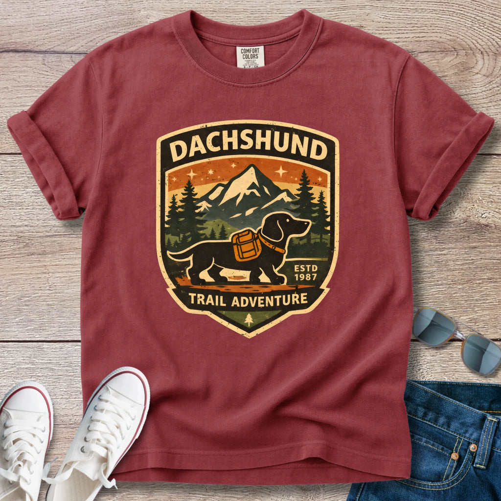 Dachshund Trail Adventure T-Shirt