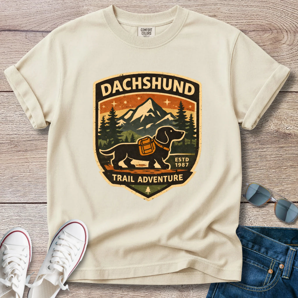 Dachshund Trail Adventure T-Shirt