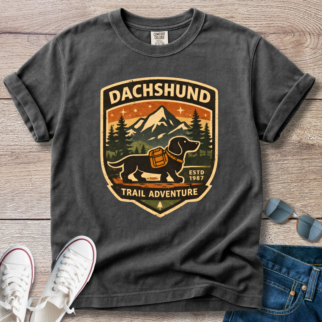 Dachshund Trail Adventure T-Shirt