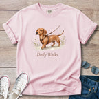 Dachshund Daily Walks T-Shirt