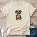 Day of the Dead Dachshund T-Shirt – Remembrance & Love