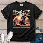 Desert Park Explorer Dachshund T-Shirt