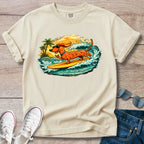 Dex the Surfing Dachshund T-Shirt