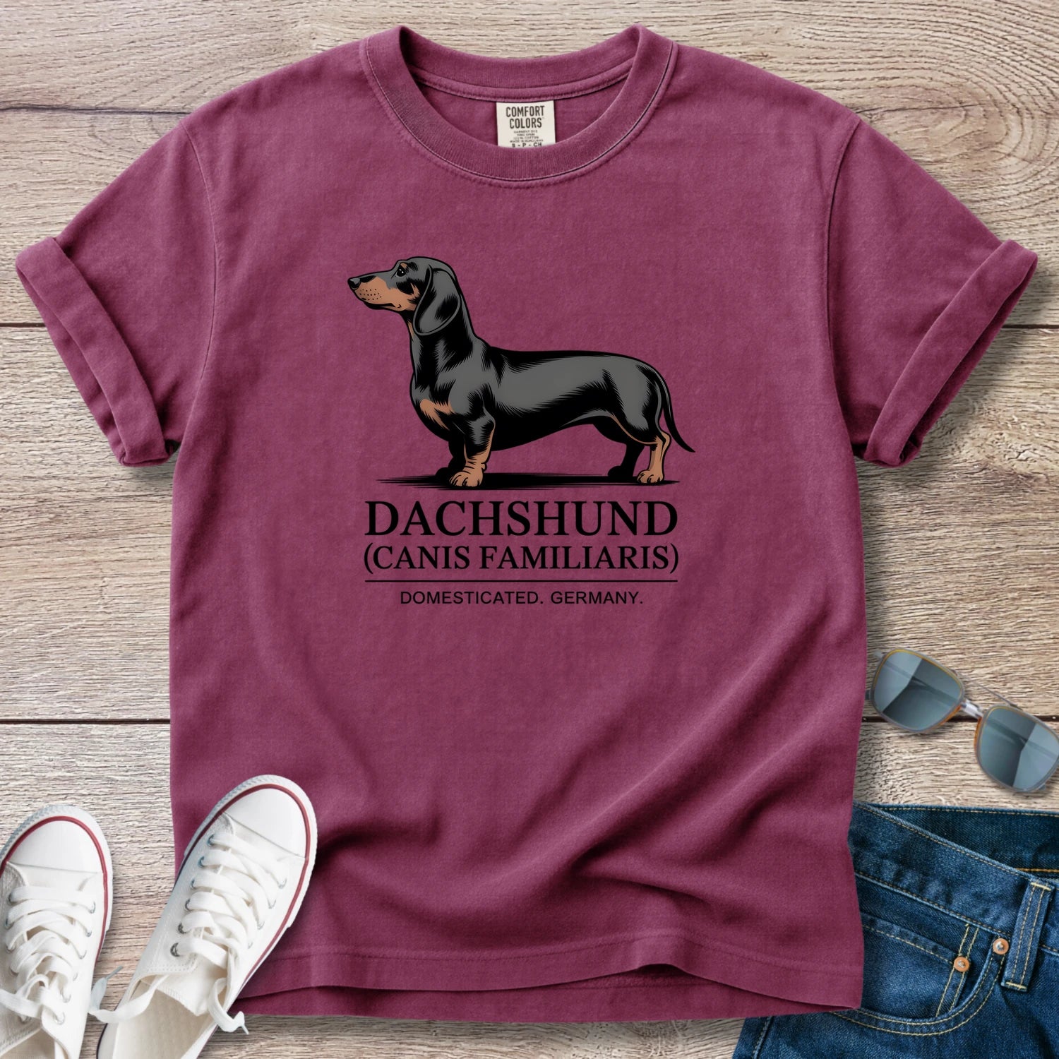 Classic Black & Tan Dachshund T-Shirt