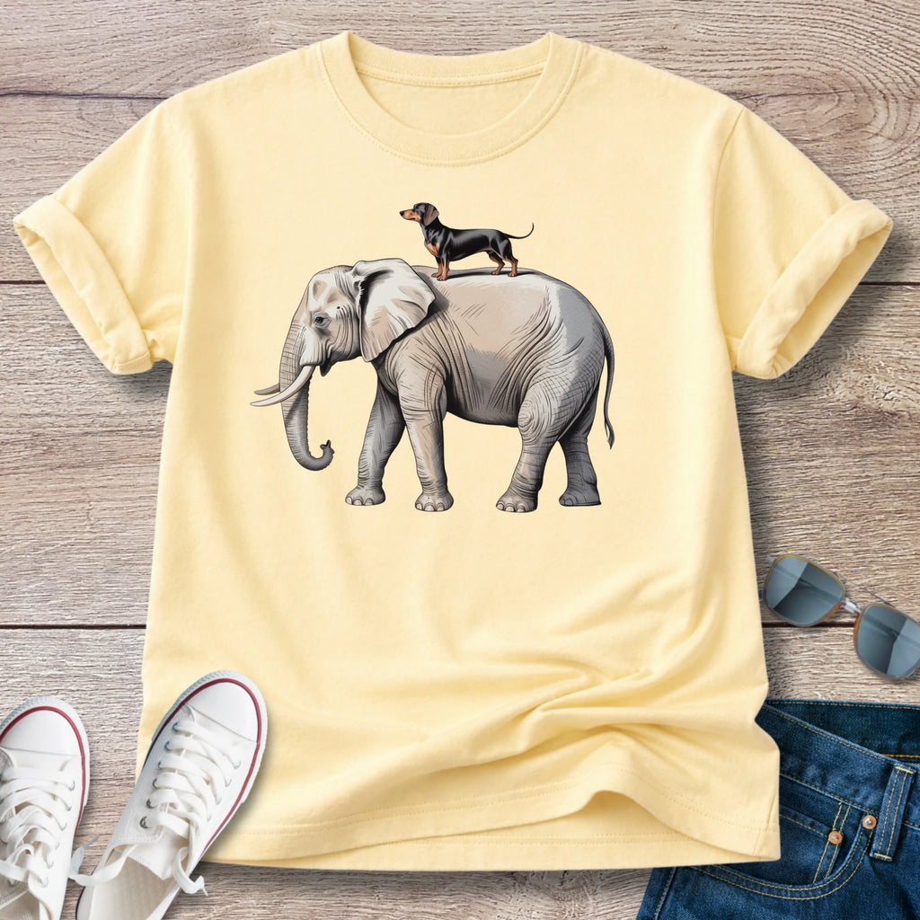 Doxie's Pet Elephant